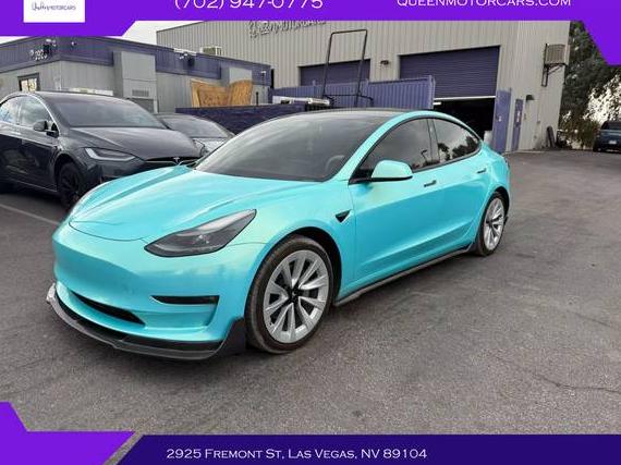 TESLA MODEL 3 2021 5YJ3E1EB8MF906757 image